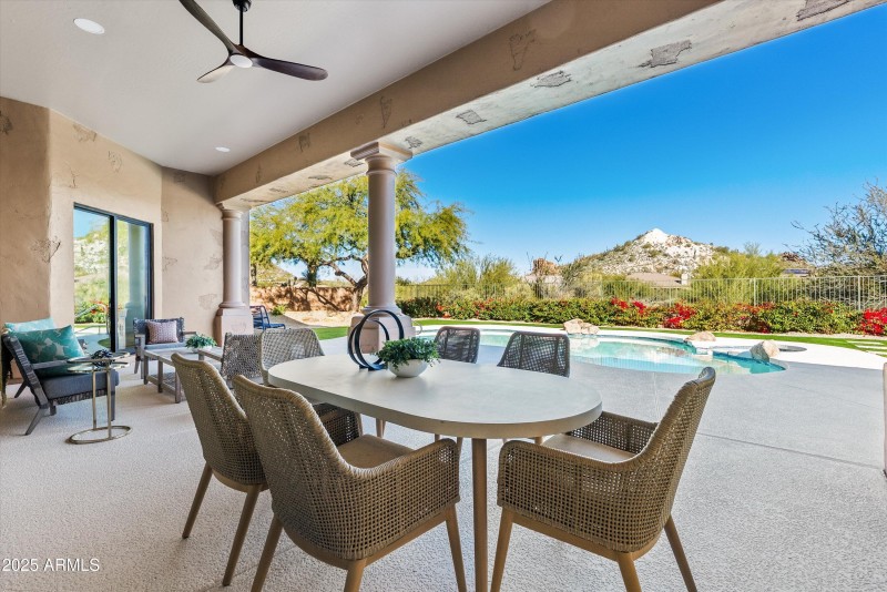 Rear of Home | Patio