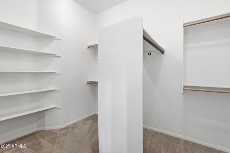 Primary Walk In Closet