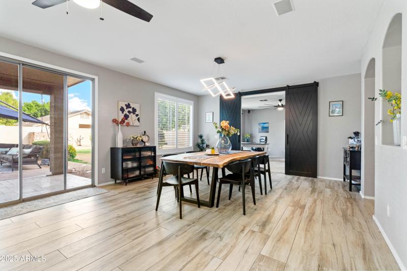 Dining Room & Office Entry
