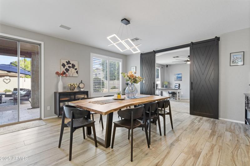 Dining Room & Office Entry