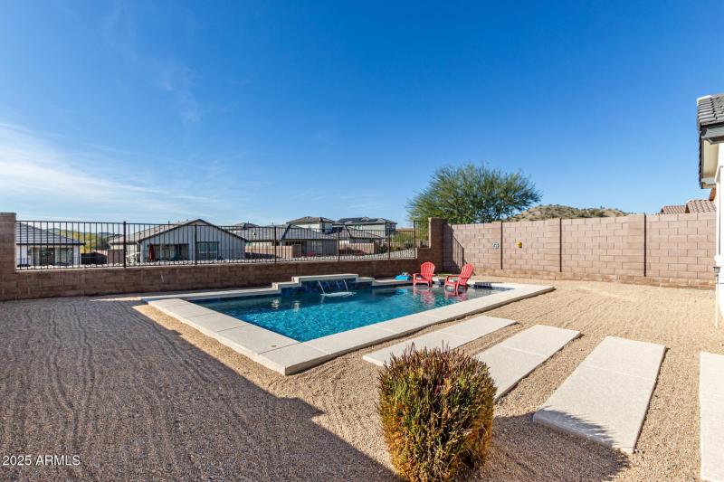 And sheer water feature