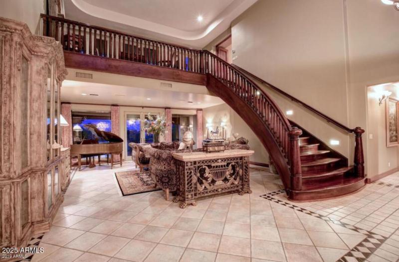 dramatic living room