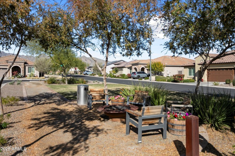 Park w/Fire-Pit across the street