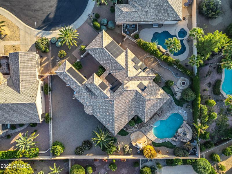 Aerial of 4742 W Black Gold Ct