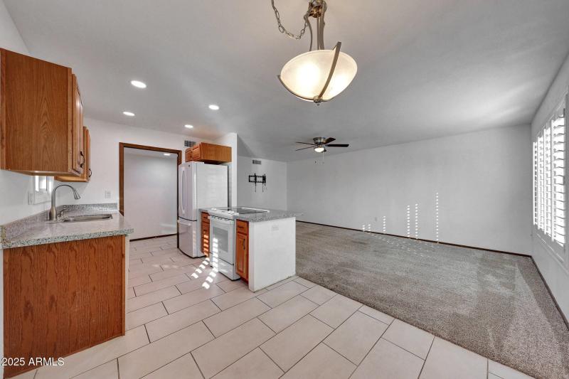 Living Room & Kitchen