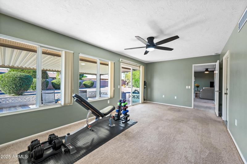 Open, Bright Access to Covered Patio