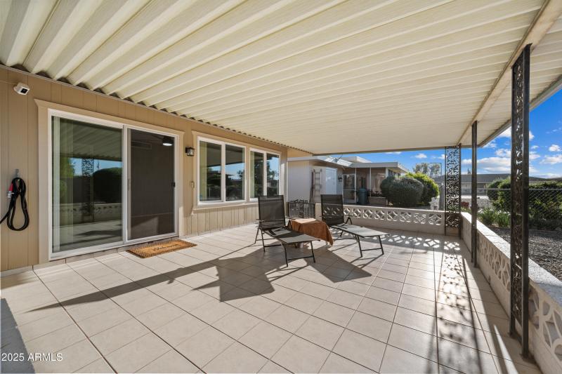 Extra Large Covered Patio