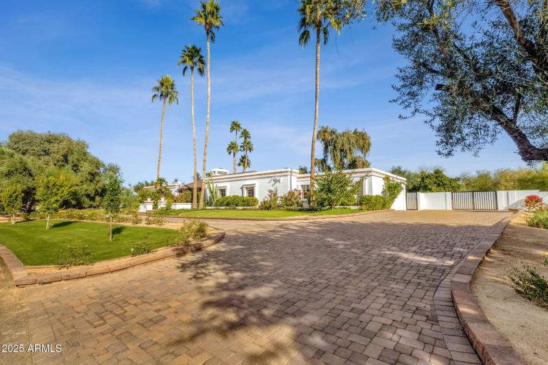 Extended Paved Driveway