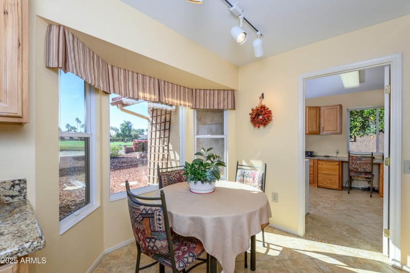 Beautiful Bay Window in the Kitchen