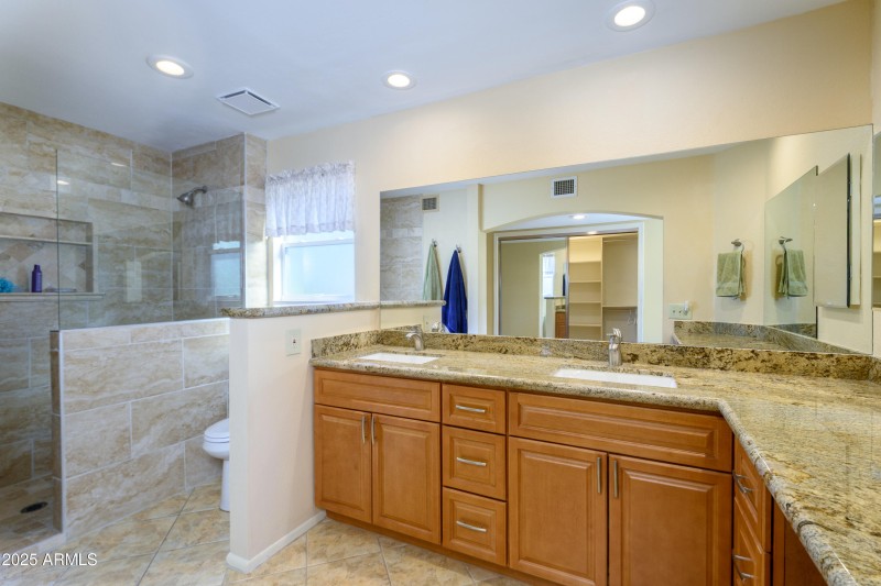 Primary with Remodeled Shower