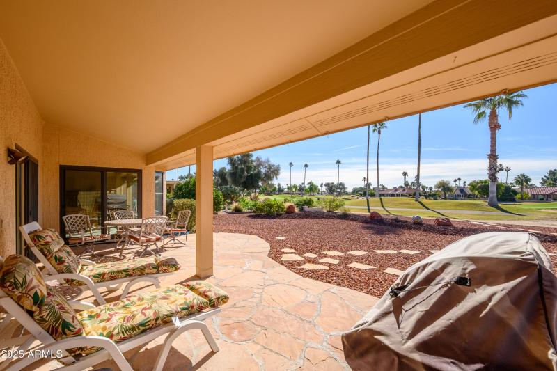 Flagstone Back Patio