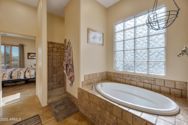 Separate Tub and Shower