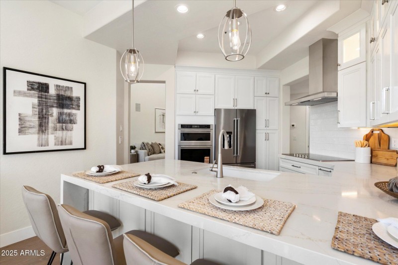 Island Seating and Extra Storage