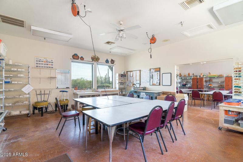 HOA arts and crafts room