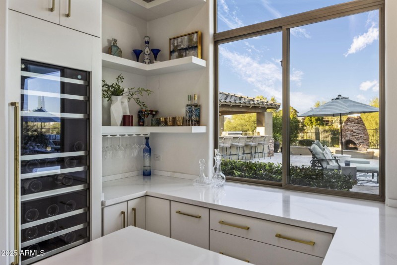 Wet Bar Wine Fridge
