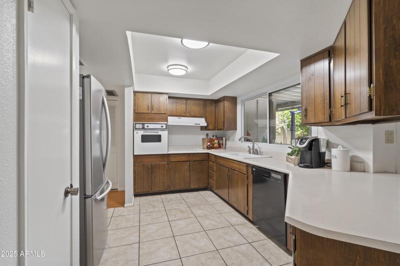 Kitchen with Extensive Storage