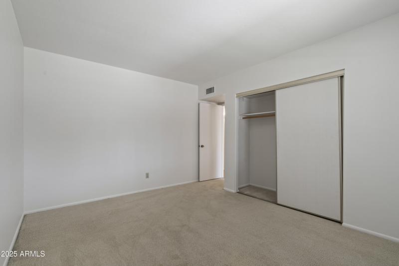 Secondary Bedroom with Closet