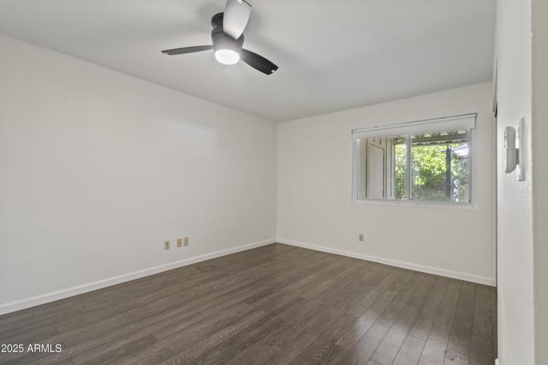 Third Bedroom with Look Wood Flooring