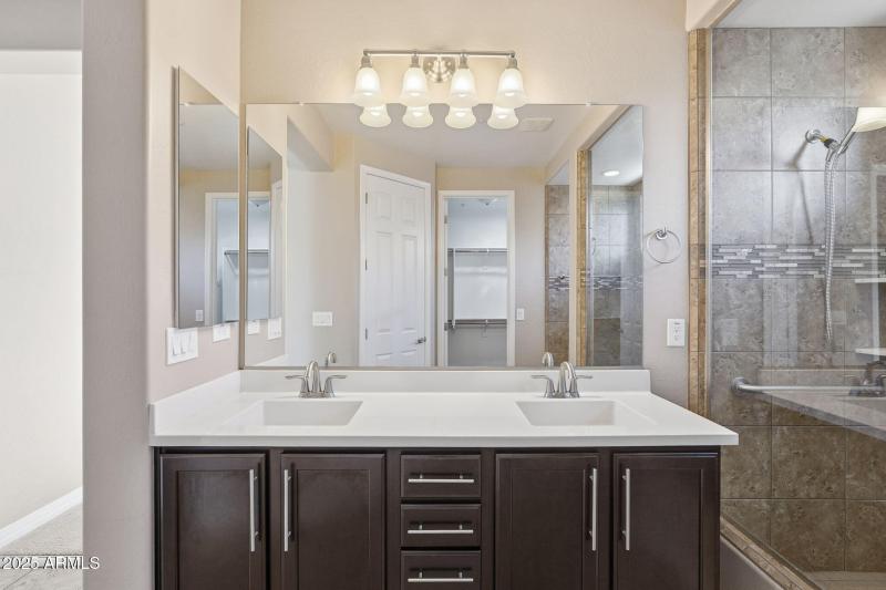 Primary Bathroom Dual Vanity