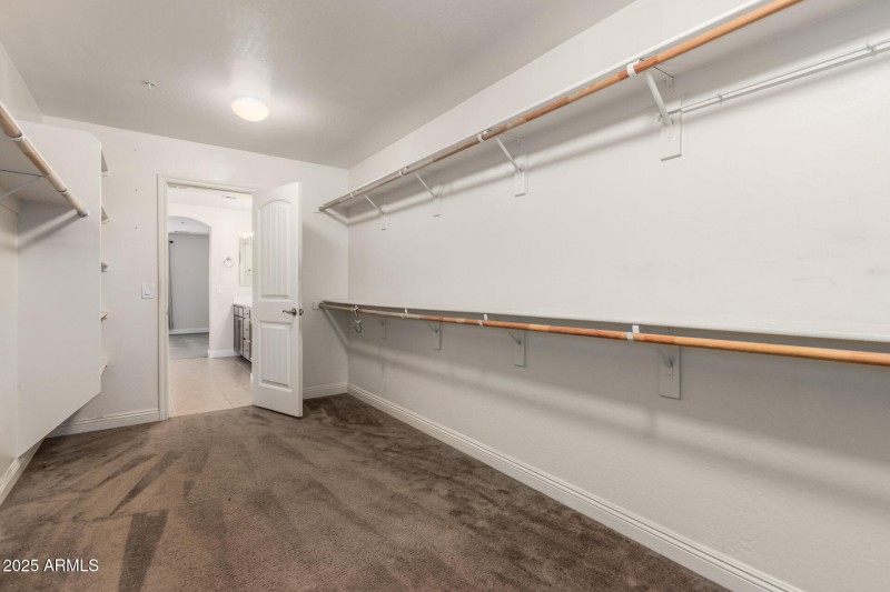 Large walk in closet - primary