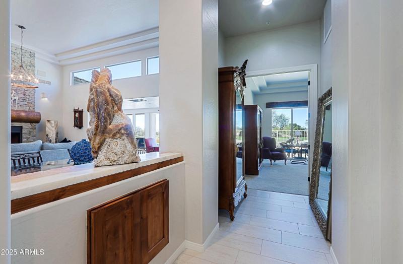 Hall to Master Bedroom