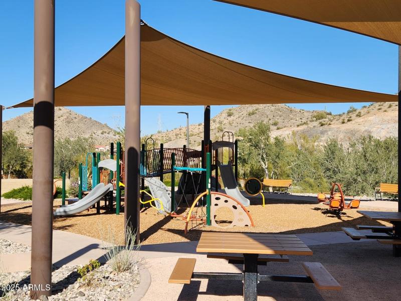 W/play structure & picnic tables