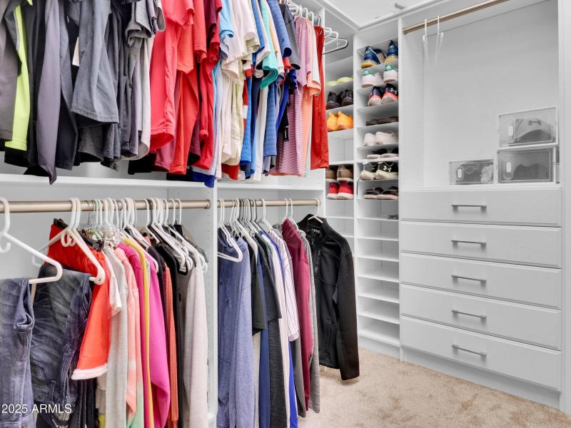 Primary Walk-In Closet