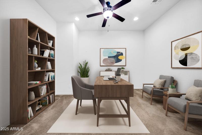 Flex Space Virtually Staged