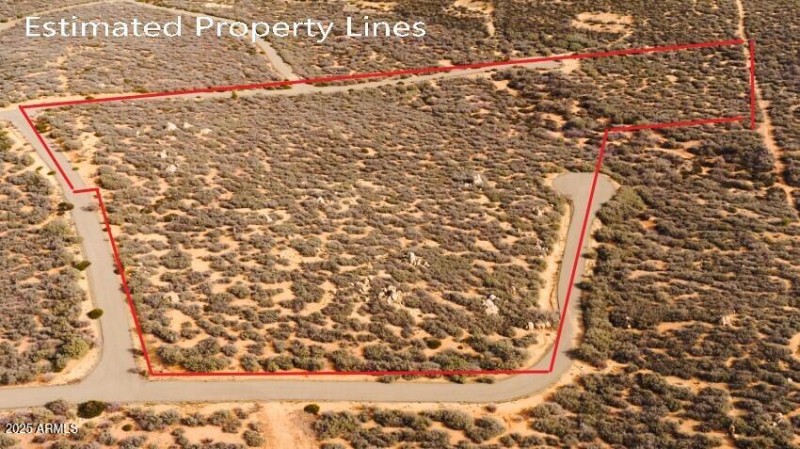 Drone View Estimated Property Lines
