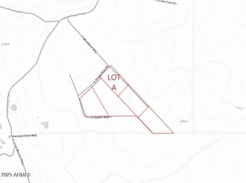 Survey Est Property Lines LOT A