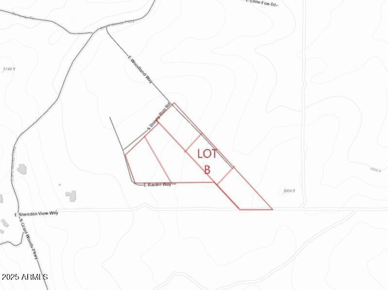 Survey Est Property Lines LOT B