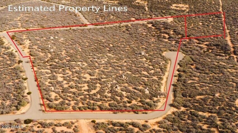 Drone View Estimated Property Lines