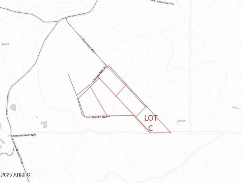 Survey Est Property Lines LOT C