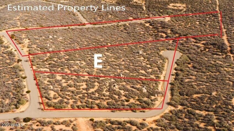 Drone View Estimated Property Lines