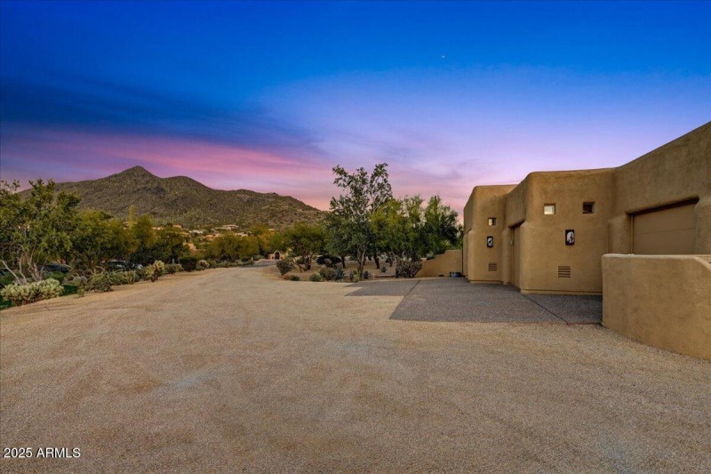 Drive View of Black Mountain