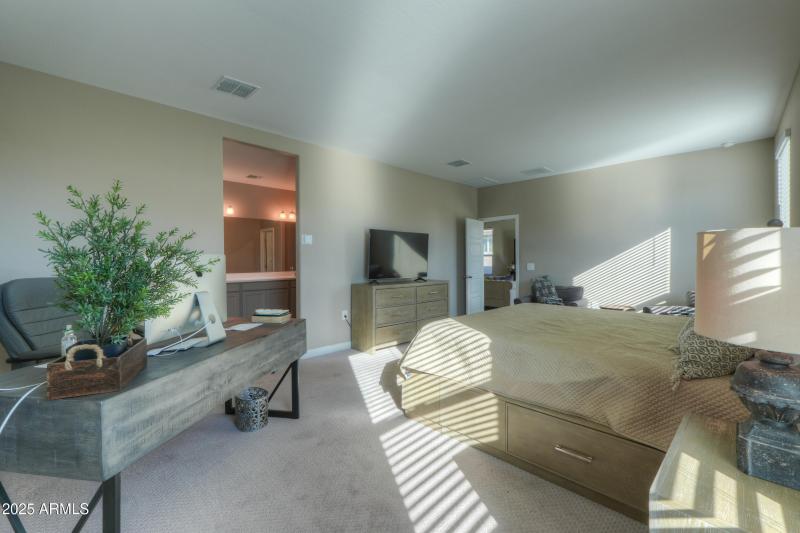 HUGE primary bedroom