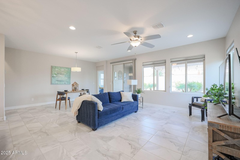 Great Room and Dining Area