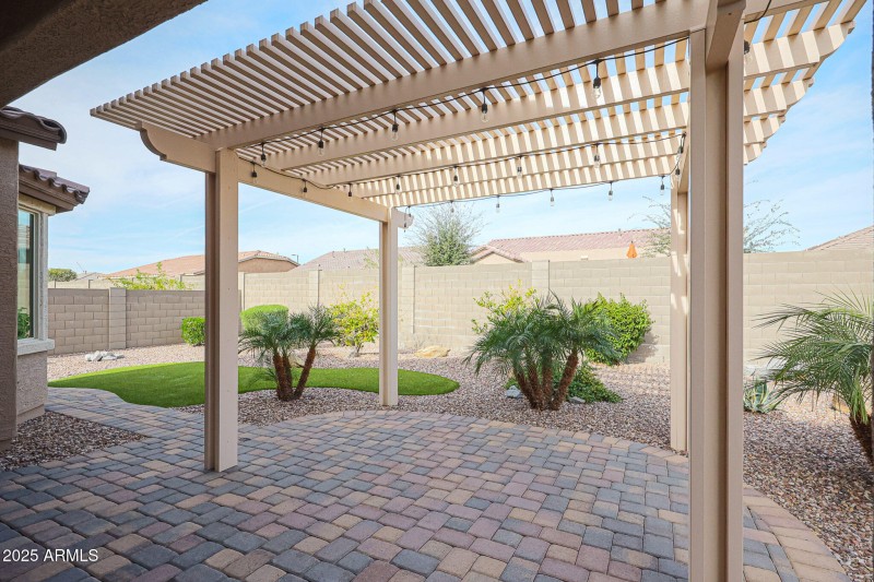 Pergola for Additional Shade