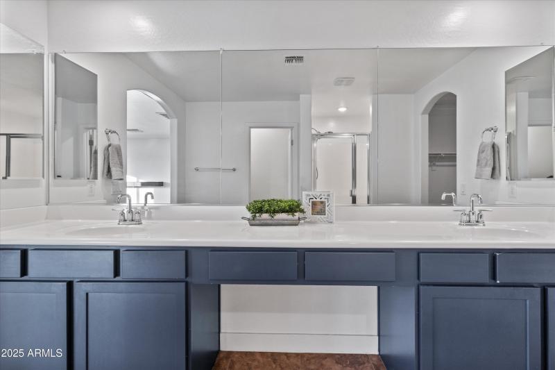 Primary Bath Double Sinks
