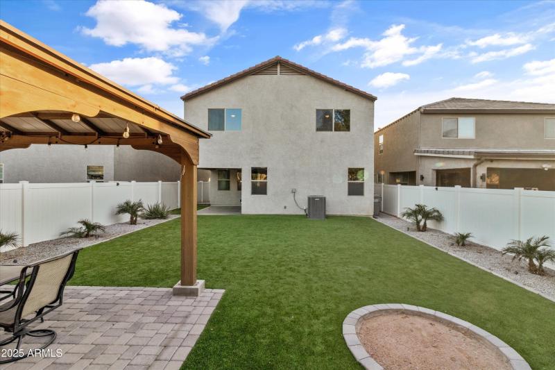 Newly Improved Backyard