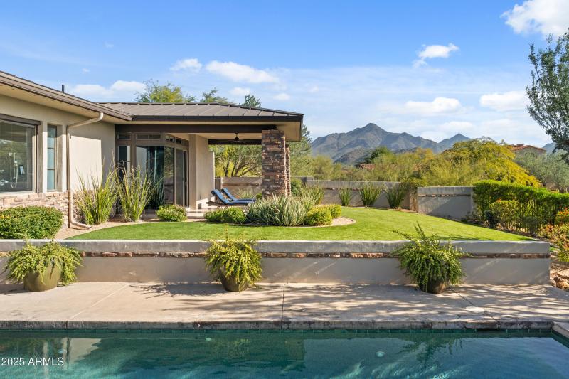 Backyard w Mtn Views