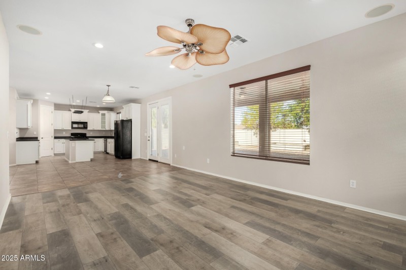 Family Rm View to Kitchen