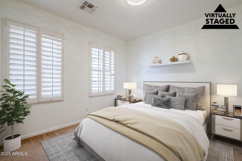 Bedroom 4 virtually staged