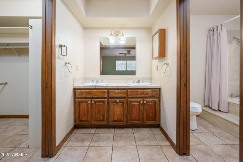 Primary Bath Dual Sinks