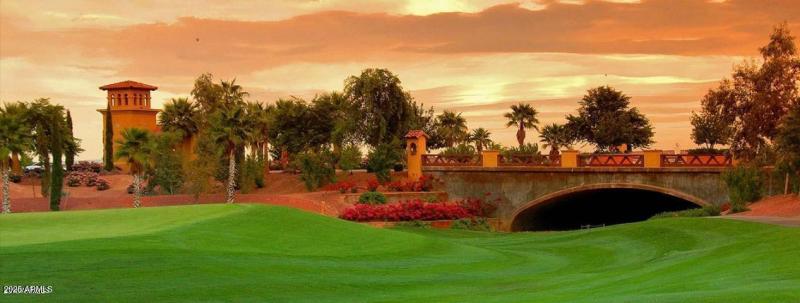 Corte Bella Country Club Entrance Bridge