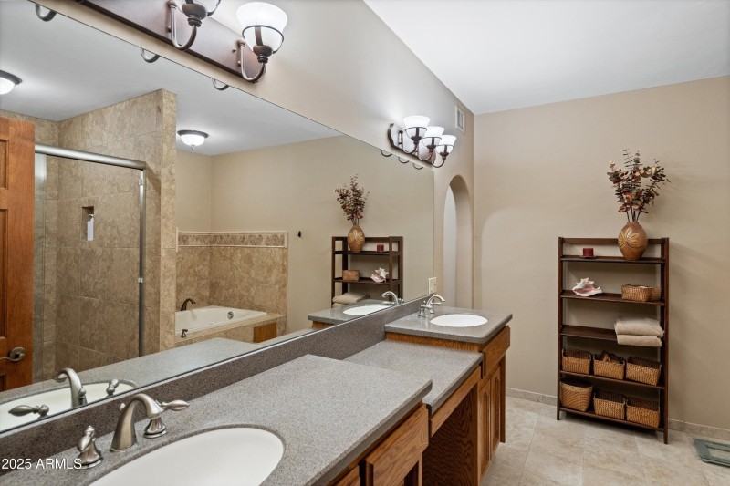 Basement Primary Suite Bathroom