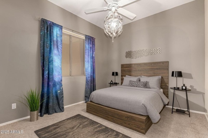 2nd bedroom virtually staged