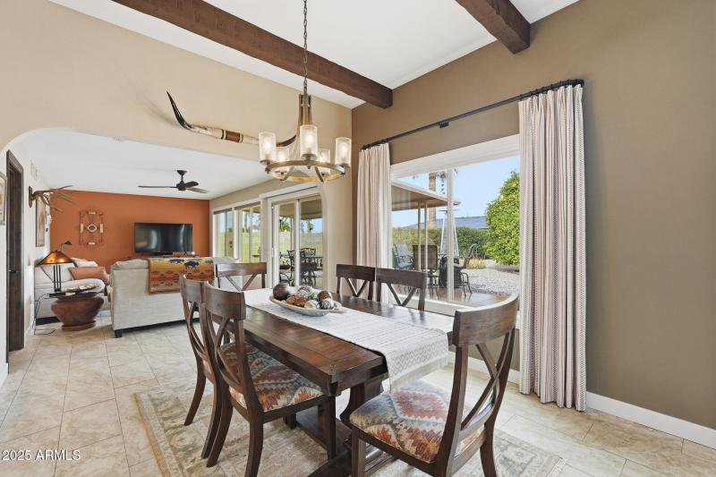 Dining Looking to Family Room