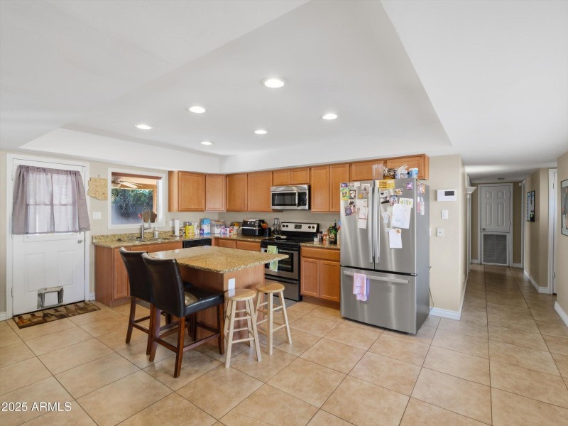 Small Island at Kitchen