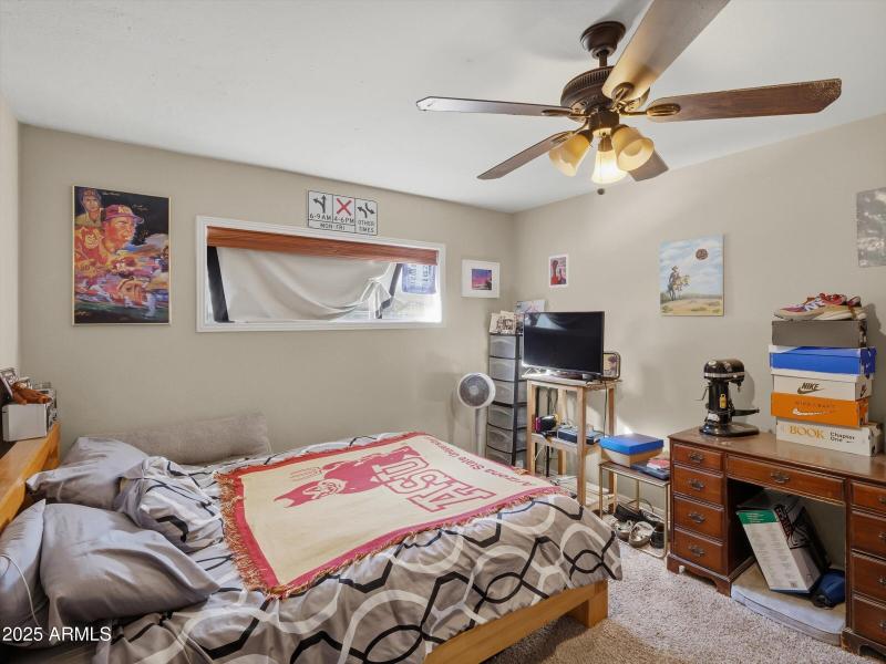 Bedroom 2 as a large secondary room